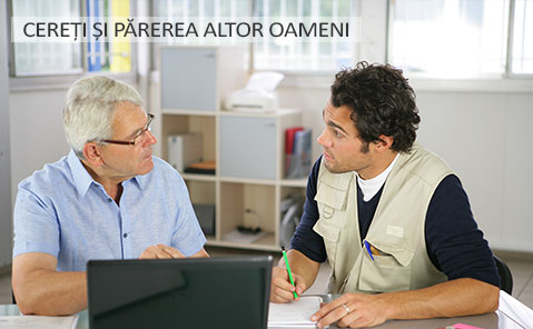 Cereți și părerea altor oameni
